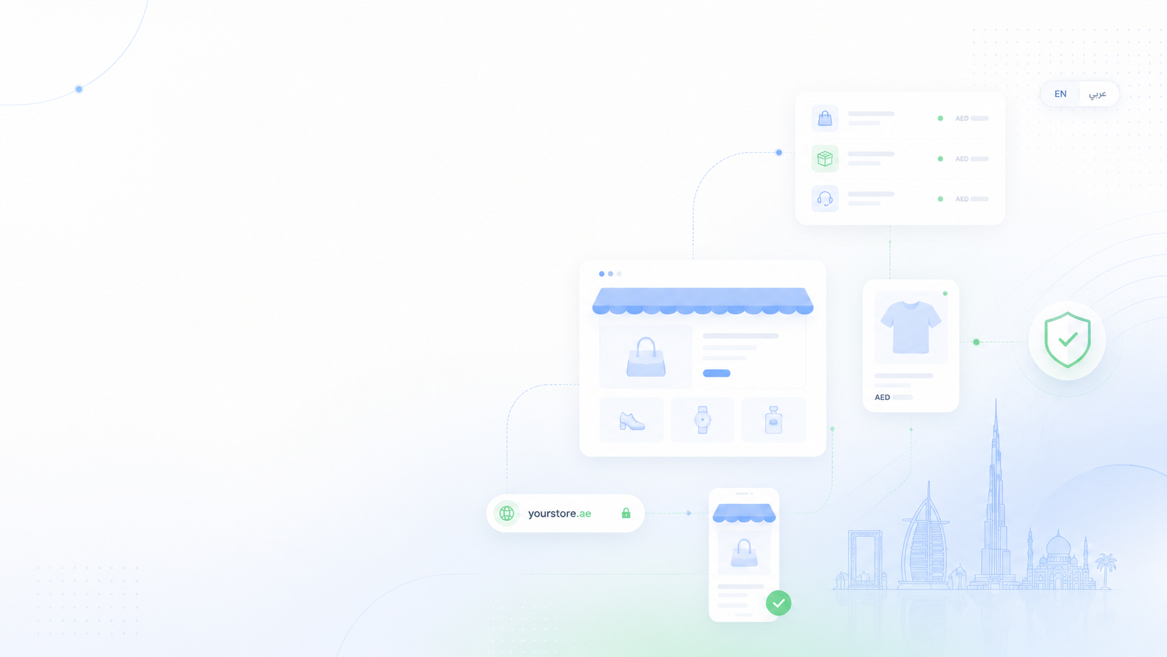 Built to help UAE merchants sell with more structure and trust.
