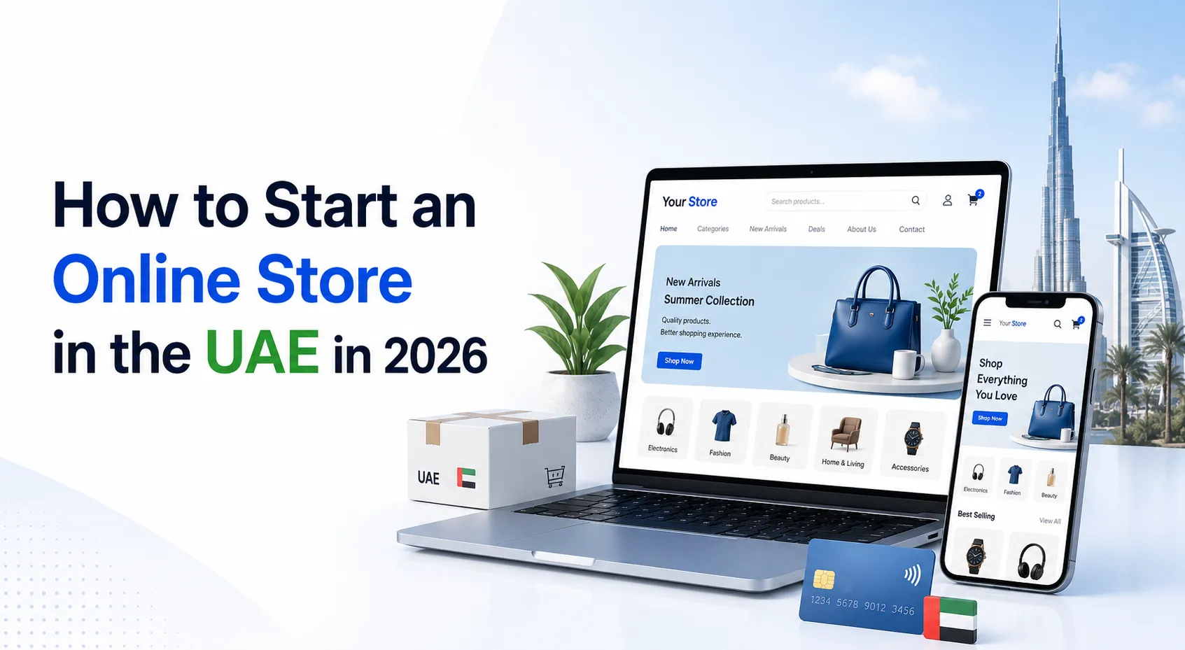 How to Start an Online Store in the UAE in 2026: A Step-by-Step Guide