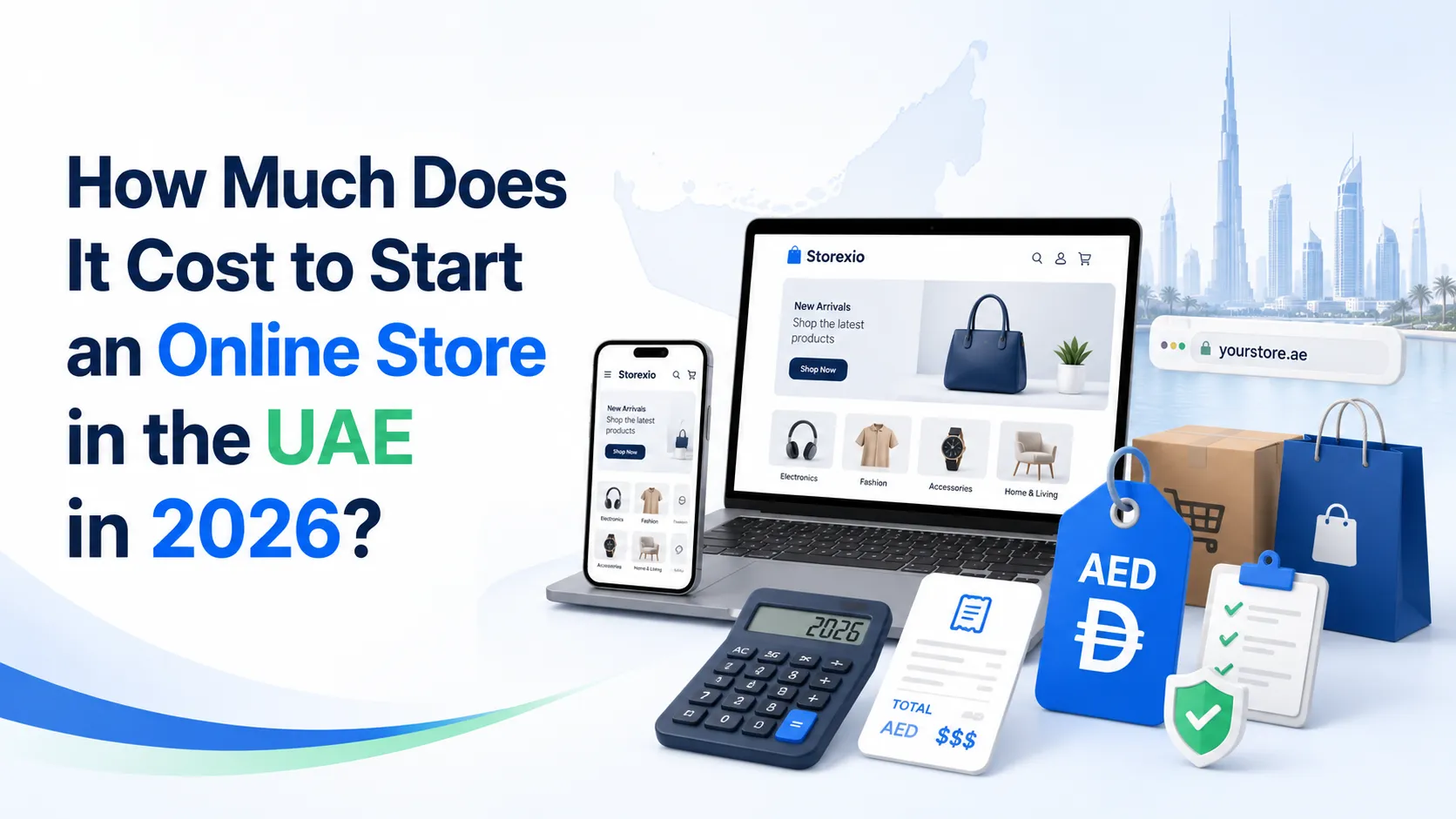 How Much Does It Cost to Start an Online Store in the UAE in 2026?