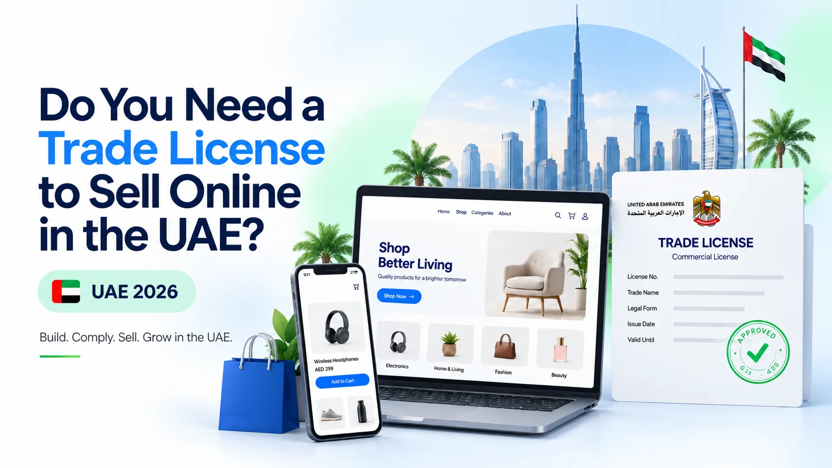 Do You Need a Trade License to Sell Online in the UAE in 2026?